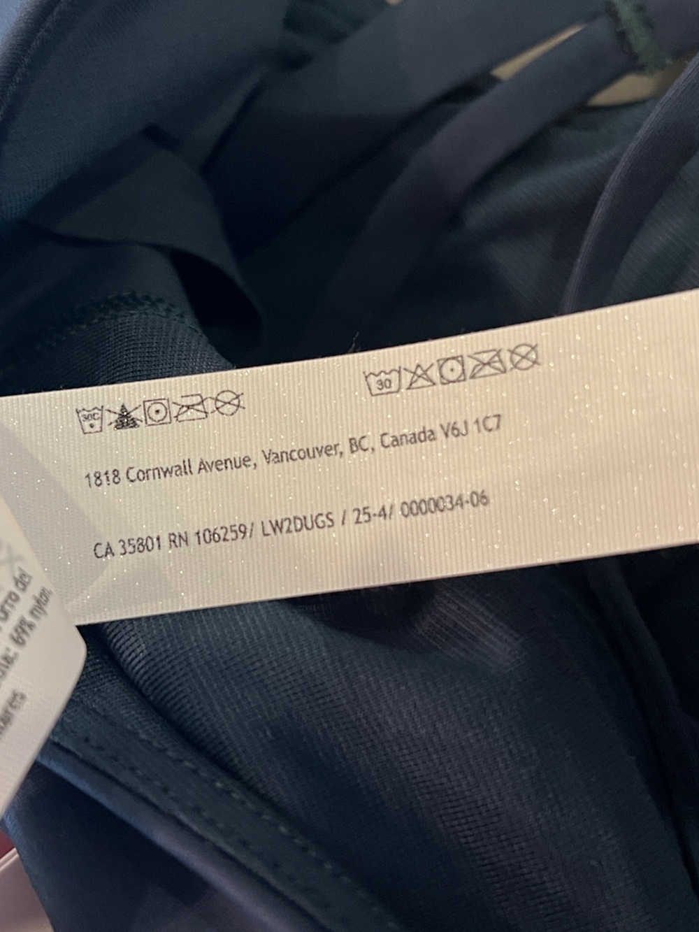 Lululemon NEW Energy Bra Medium Support, B-D Cups *Evolve Indochine Blue - Picture 4 of 5